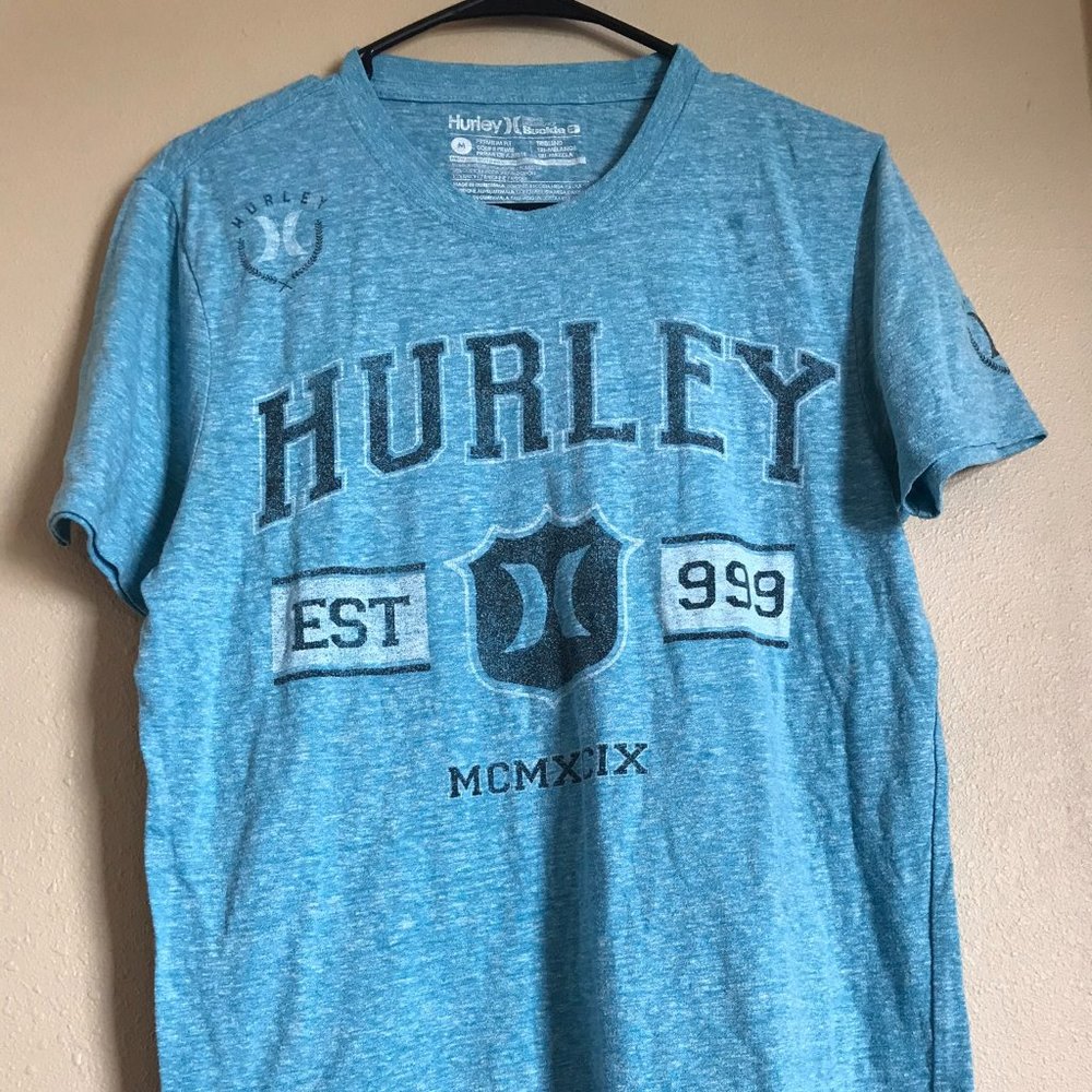 Men's Hurley Blue Tee